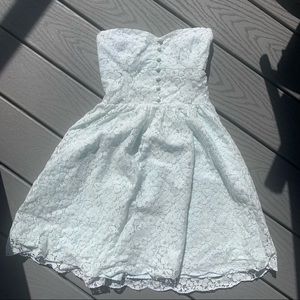 Strapless Mint Lace Talula Dress Size 2